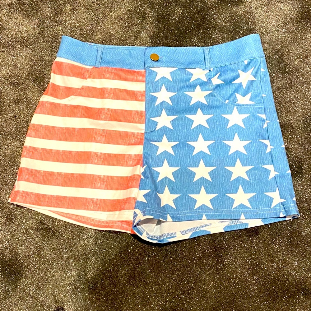 American flag shorts